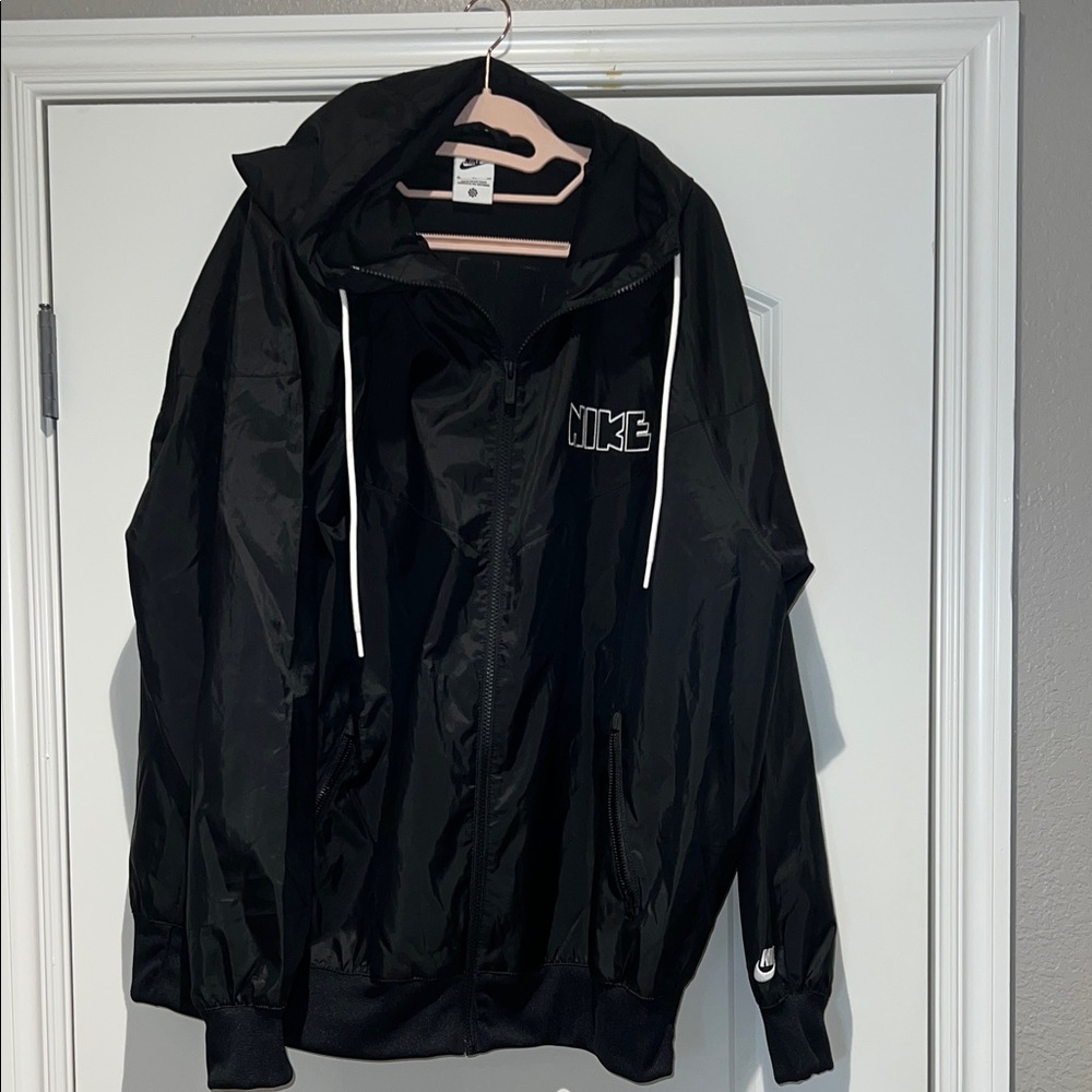 Nike Black Hooded Jacket